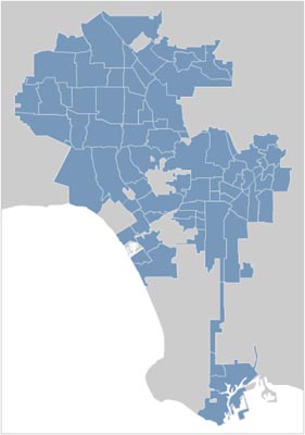 Los Angeles City Map Locator 1.0