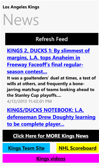 Los Angeles Hockey News 5.5.0.0