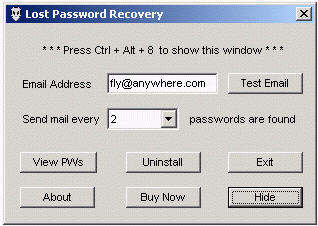 Lost Password Recovery 1.23
