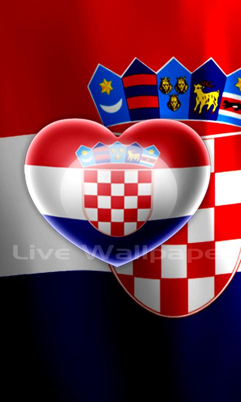 Love Croatia Flag LWP 1.0