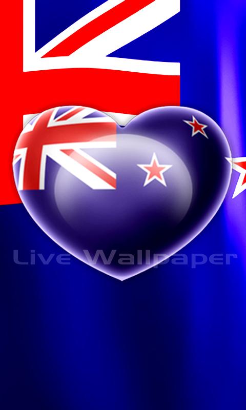 Love New Zealand Flag LWP 1.0