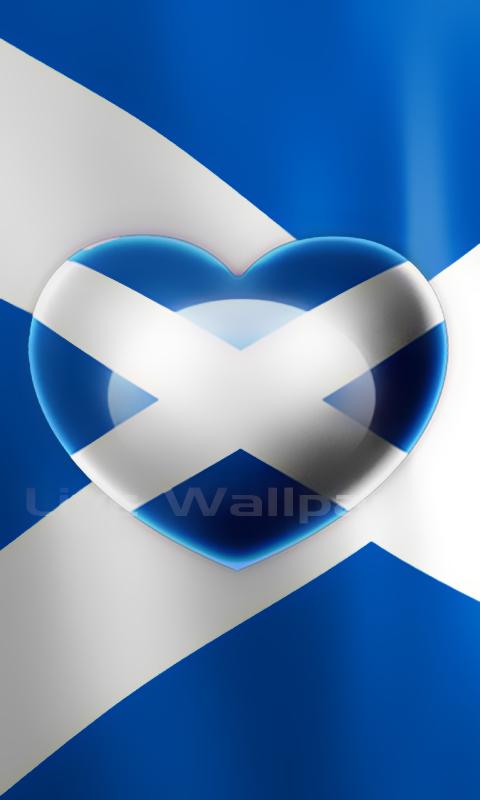 Love Scotland Flag LWP 1.0