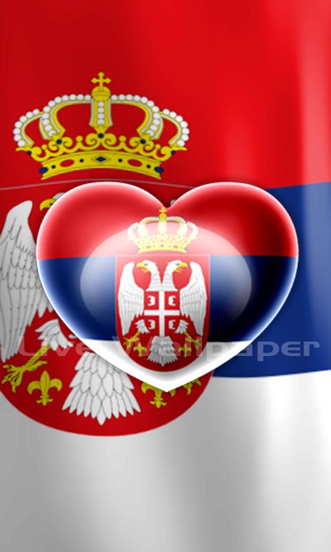Love Serbian Flag LWP 1.0