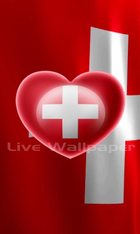Love Switzerland Flag LWP 1.0