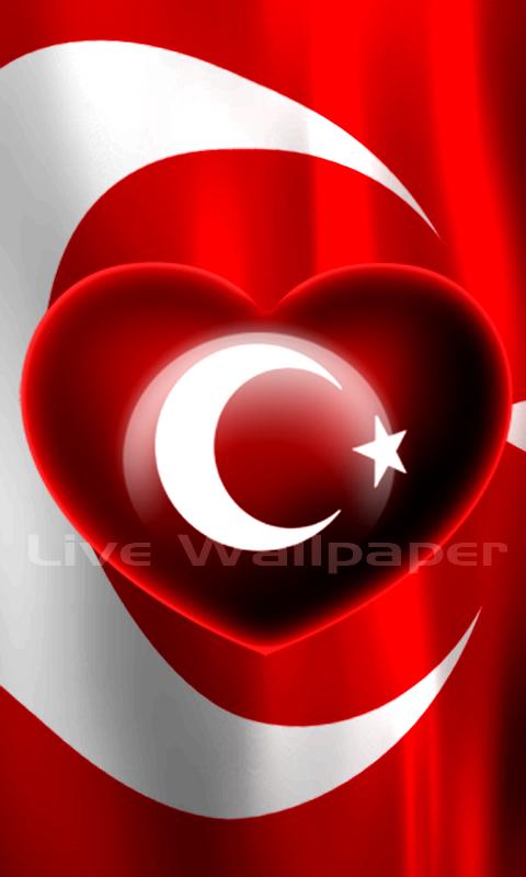 Love Türk Bayragi LWP 1.0