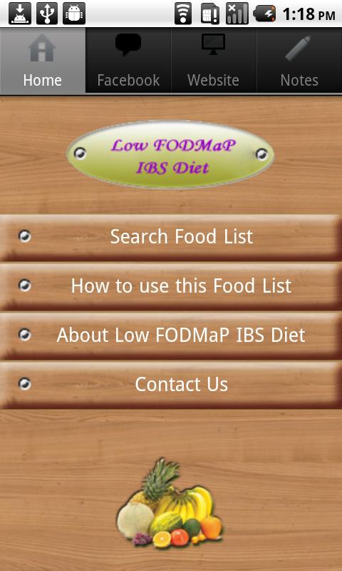 Low FODMaP IBS Diet 1.0