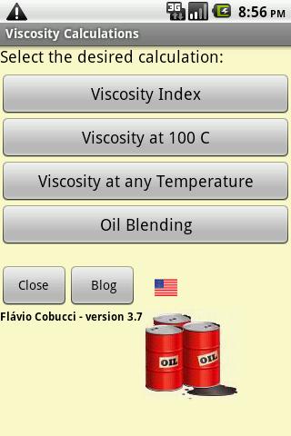 Lubricants Viscosity Calc 5.0