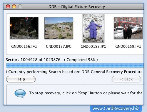Mac Card Picture Recovery 5.3.1.2