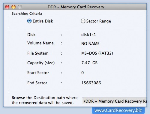 Mac Data Card Recovery 5.3.1.2