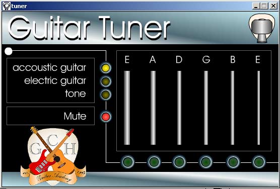 Mac OSX Guitar tuner 1.50