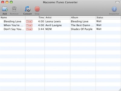Macsome iTunes Music Converter 1.4.6