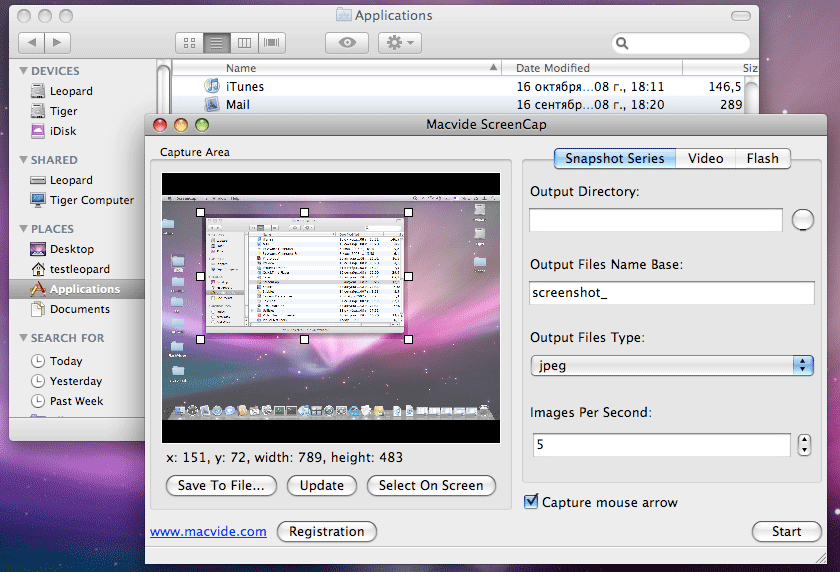 Macvide ScreenCap 2.5.29