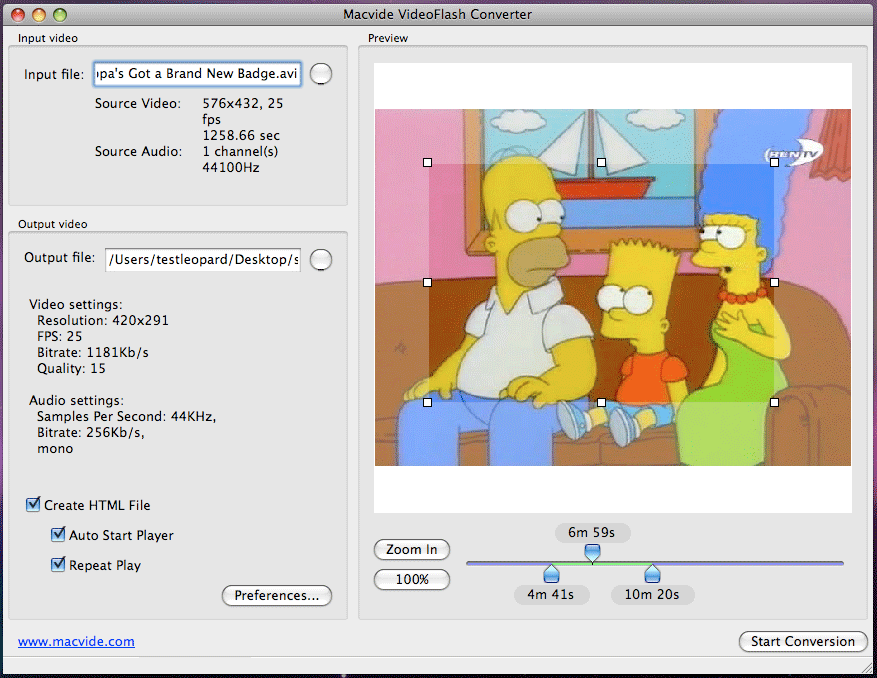 Macvide VideoFlash Converter 2.9.26