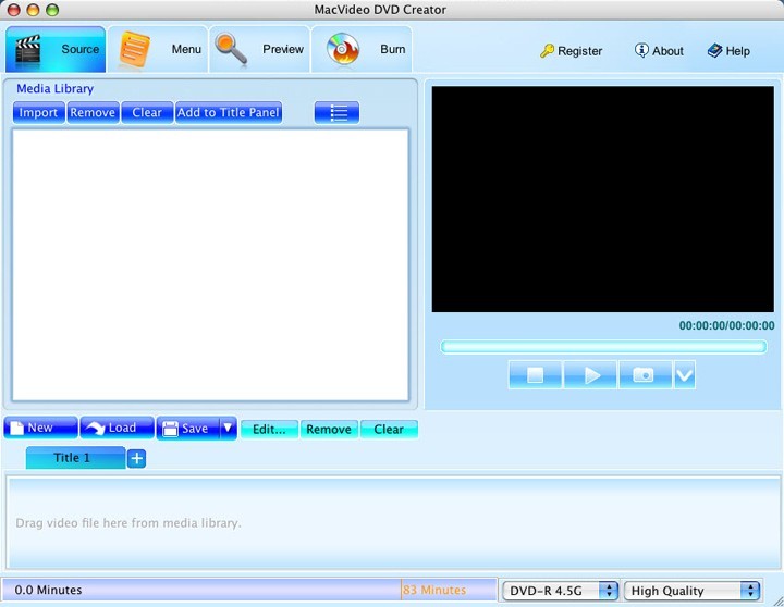 MacVideo DVD Creator 2.8.0.31