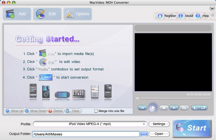 MacVideo MOV Converter 2.8.0.30