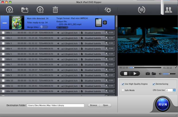 MacX iPad DVD Ripper 4.0.6