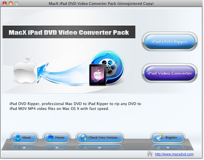 MacX iPad DVD Video Converter Pack 4.0.3