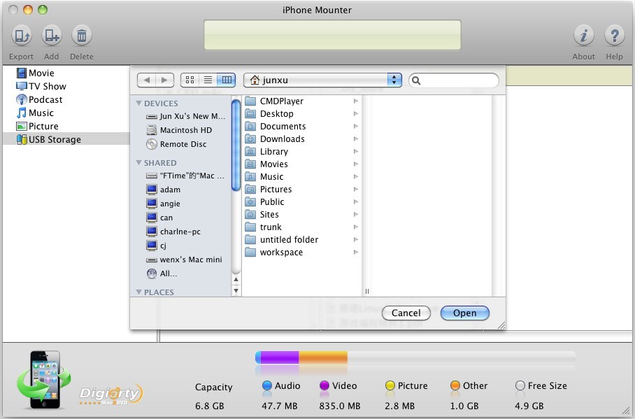 MacX iPhone Mounter 2.0.5