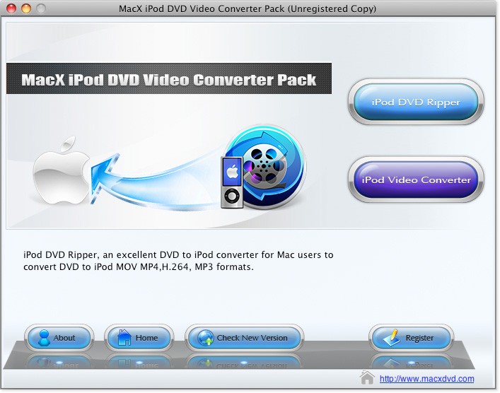 MacX iPod DVD Video Converter Pack 4.0.3