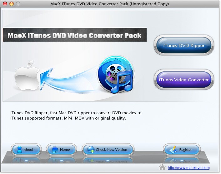 MacX iTunes DVD Video Converter Pack 4.0.3
