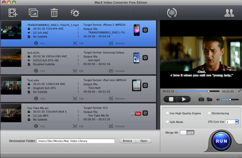 MacX Video Converter Free Edition 4.2.4