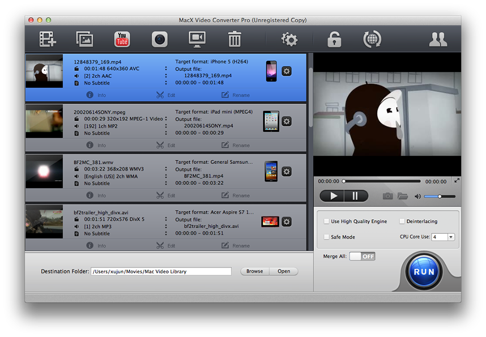 MacX Video Converter Pro 5.5.1