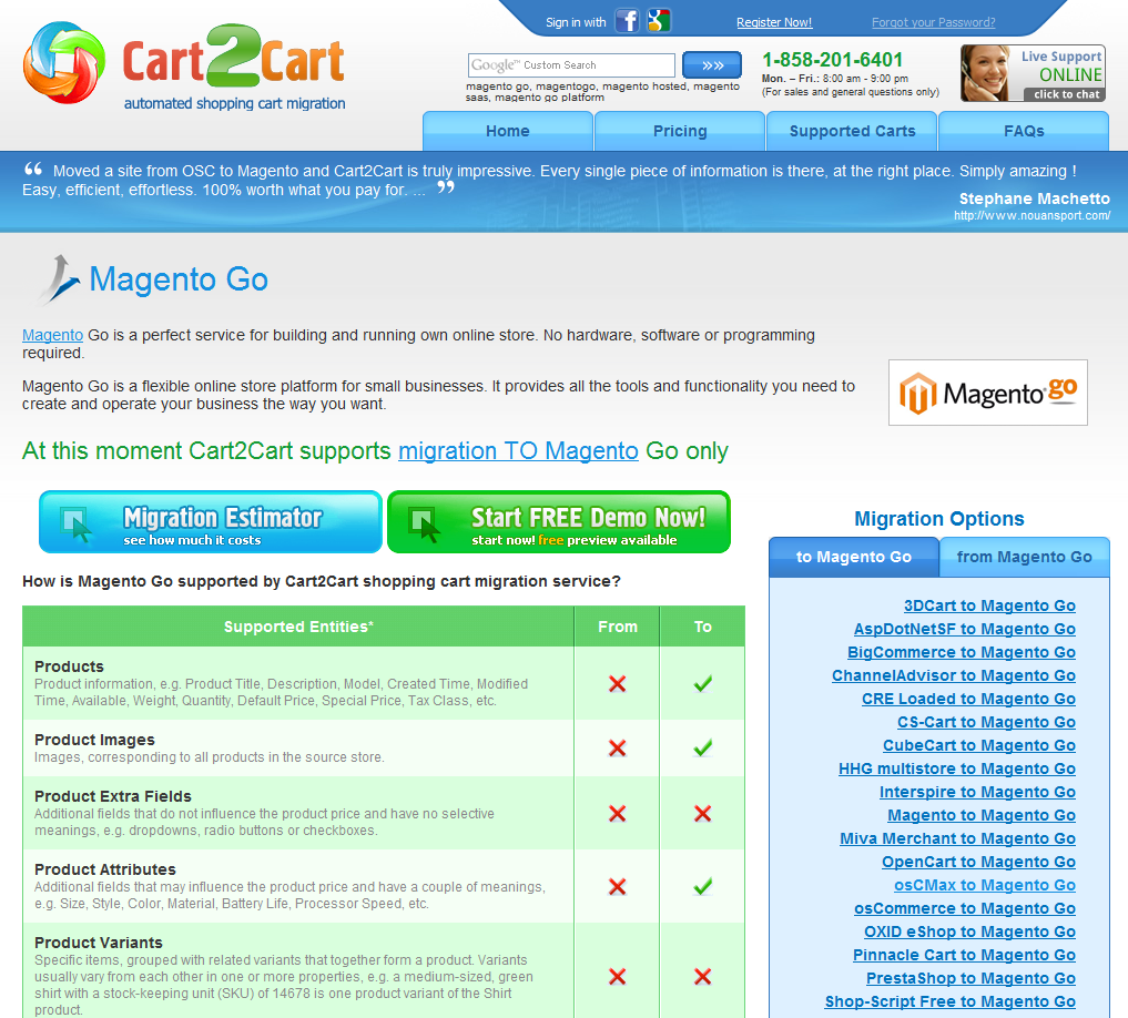 Magento Go Migration Service 3.38.6517
