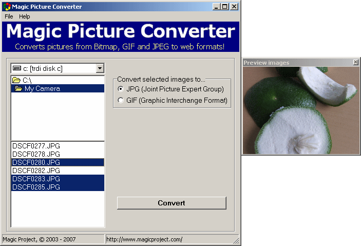Magic Picture Converter 1.2