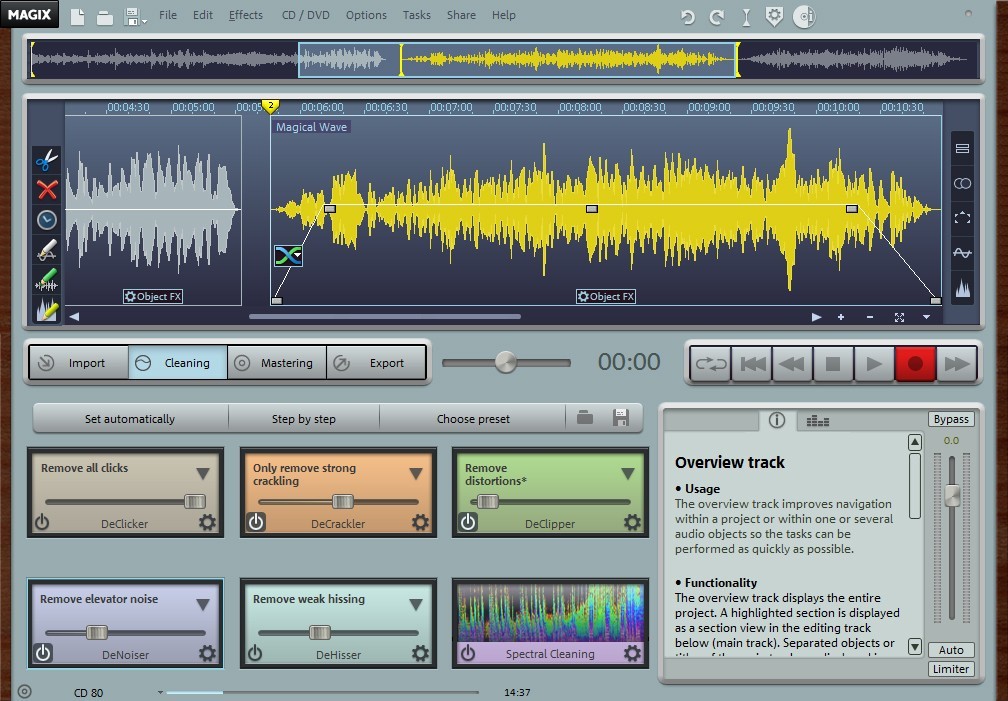 MAGIX Audio Cleaning Lab MX 1.0