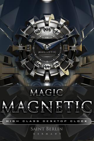 MAGNETIC designer clock widget 2.22