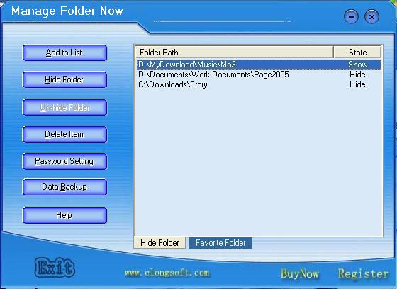 Manage Folder Now 1.6