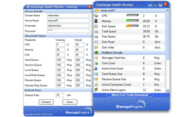 ManageEngine Exchange Health Monitor 1.0