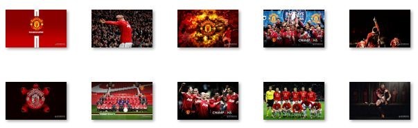 Manchester United Windows 7 Theme 1