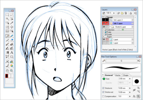 Manga Studio EX Windows 4.0