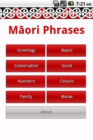 Maori Phrases 1.0