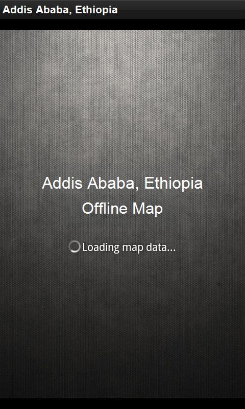 Map Addis Ababa, Ethiopia 1.2