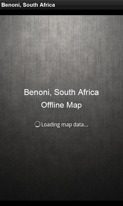 Map Benoni, South Africa 1.2