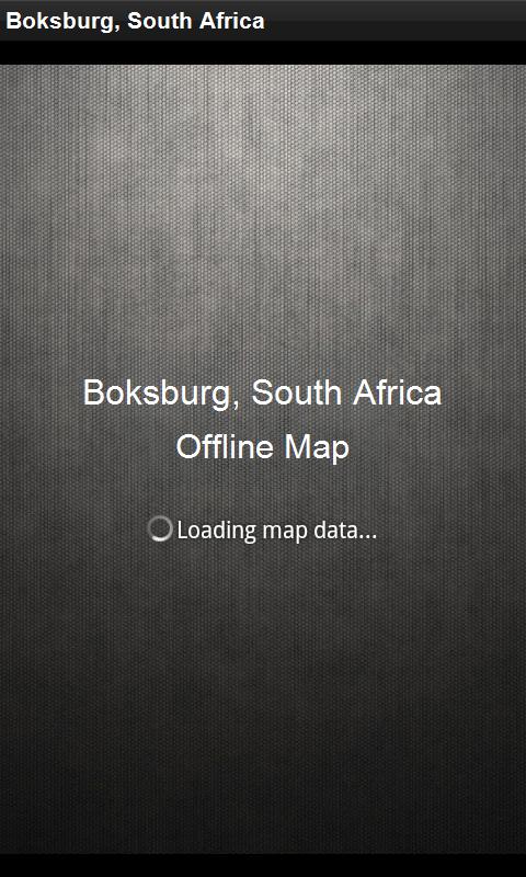 Map Boksburg, South Africa 1.2