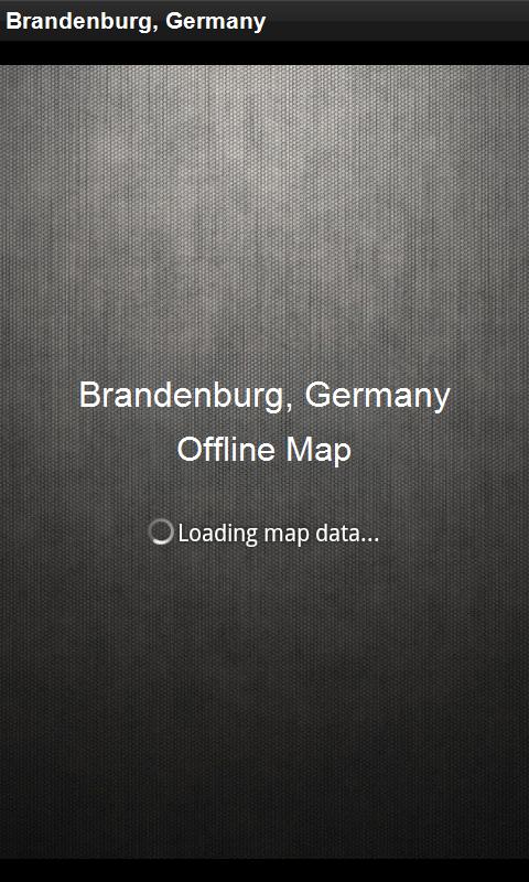 Map Brandenburg, Germany 1.0