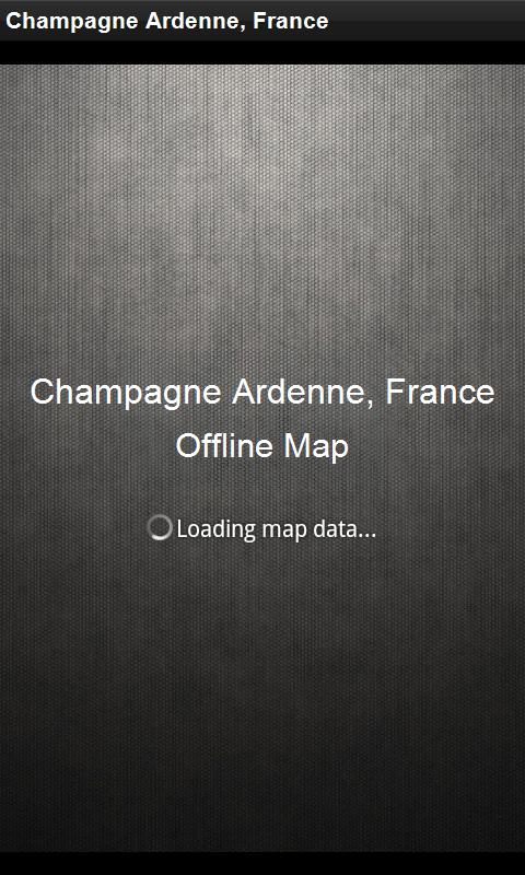 Map Champagne Ardenne, France 1.0