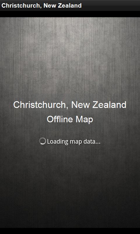 Map Christchurch, New Zealand 1.2