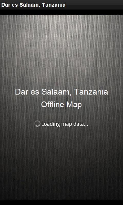Map Dar es Salaam, Tanzania 1.2