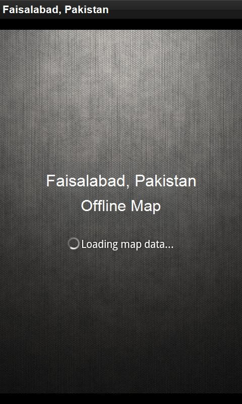 Map Faisalabad, Pakistan 1.2