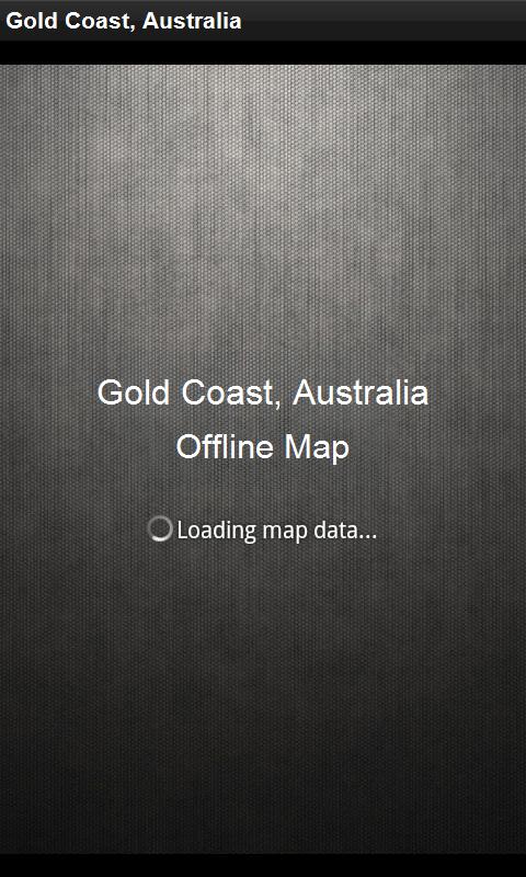 Map Gold Coast, Australia 1.2