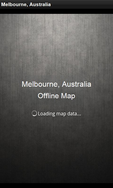 Map Melbourne, Australia 1.2
