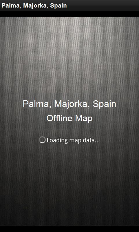 Map Palma, Majorka, Spain 1.2