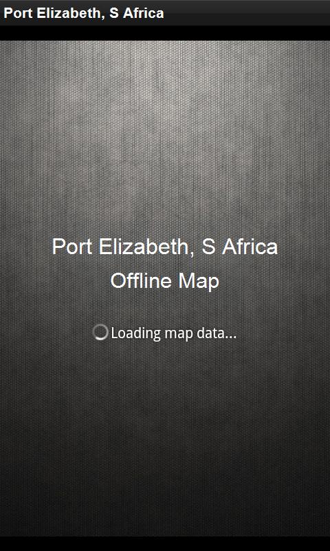 Map Port Elizabeth, S Africa 1.4