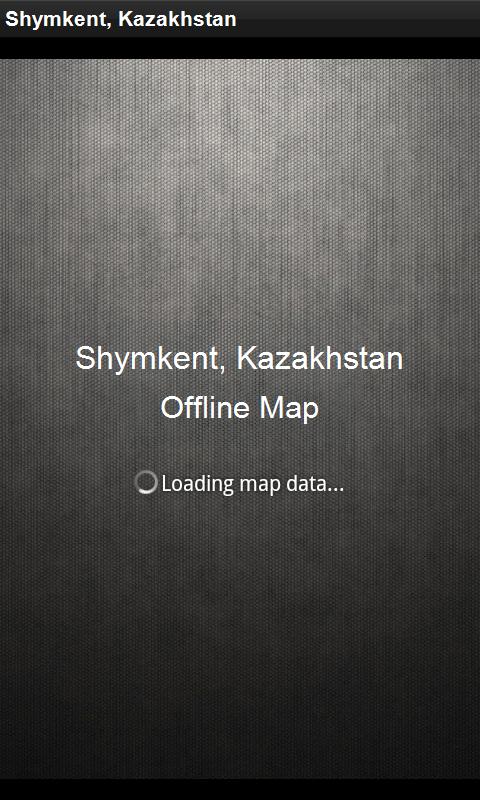 Map Shymkent, Kazakhstan 1.2