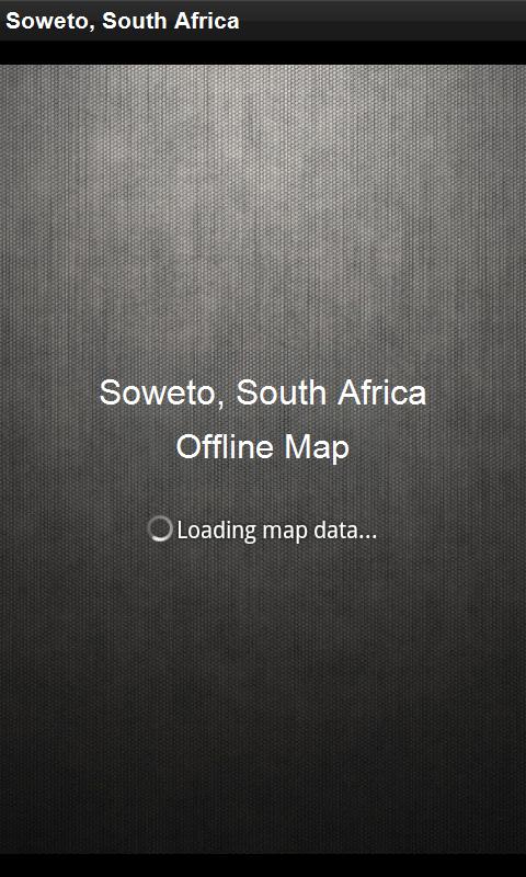 Map Soweto, South Africa 1.2