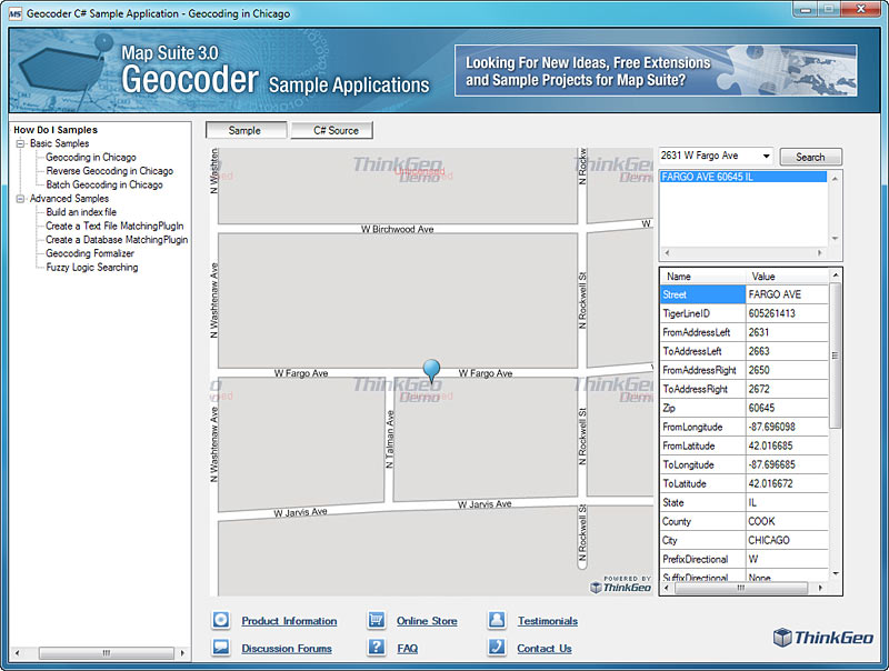 Map Suite Geocoder 6.0.0.0